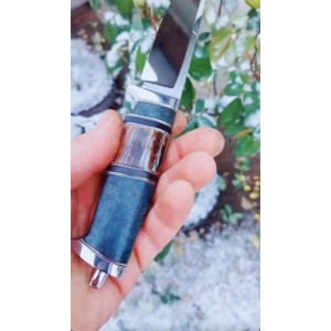 ARMY GREEN авторський ніж ручної роботи Alexknifemaker, сталь Elmax, 62 HRC. Photo 2